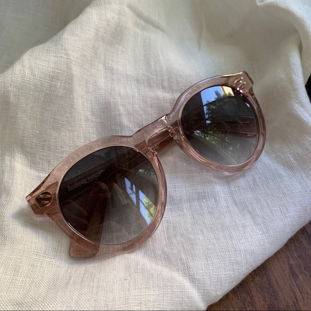 Illesteva Leonard II Pink Sunglasses